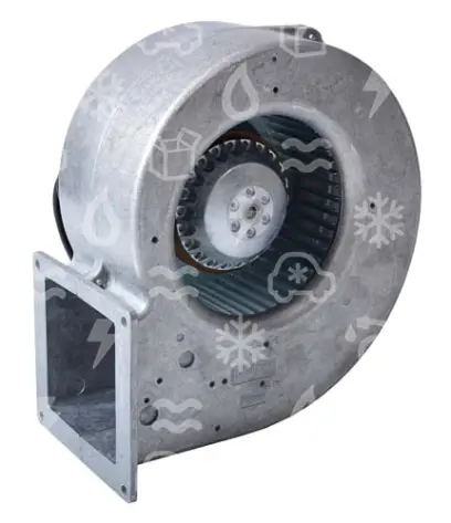 ventilátor radiální EBM PAPST, 146 mm, G2E146-DW07-01